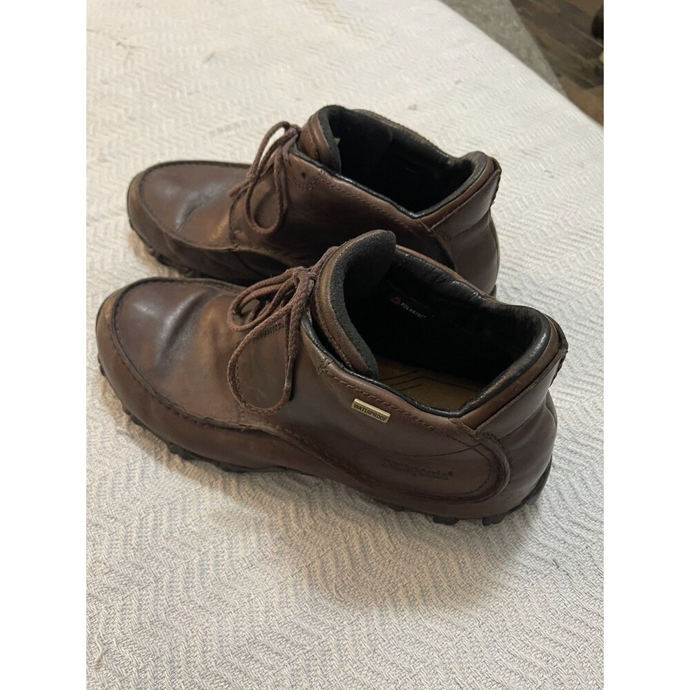 Patagonia Ranger Smith Leather Lace Up Hiking Boots Vibram Waterproof Size 12